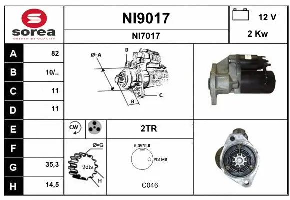 Starter (NI9017)