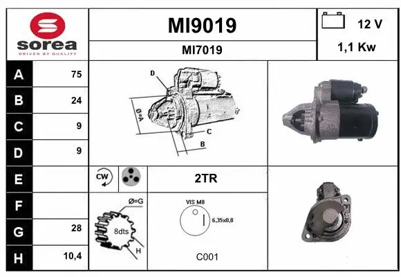 Starter (MI9019)