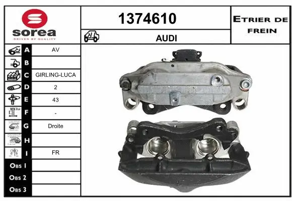 Brake Caliper (1374610)