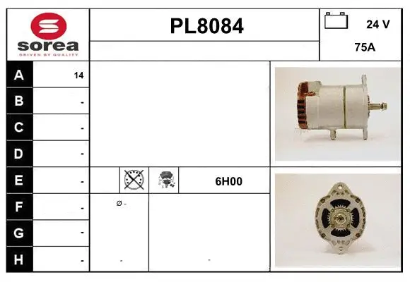Alternator (PL8084)