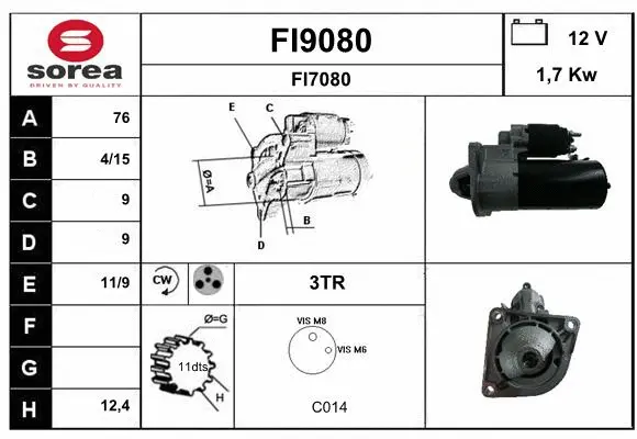 Starter (FI9080)