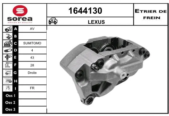 Brake Caliper (1644130)