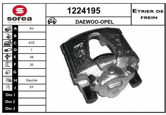 Brake Caliper (1224195)