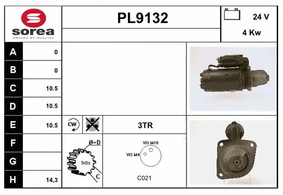 Starter (PL9132)