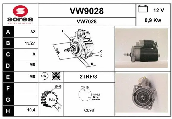 Starter (VW9028)