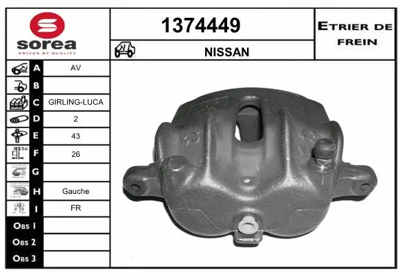 Brake Caliper (1374449)