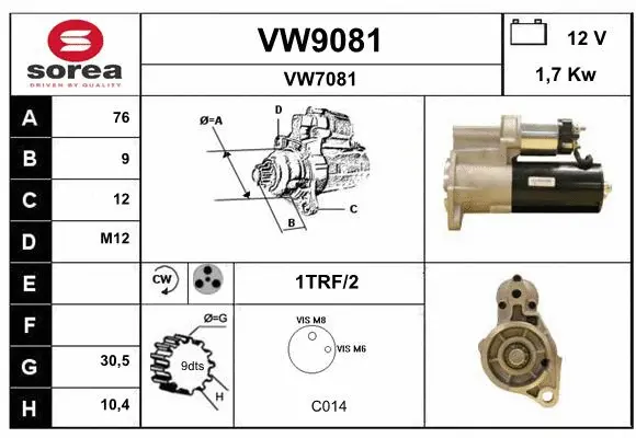 Starter (VW9081)