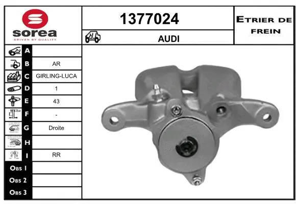 Brake Caliper (1377024)