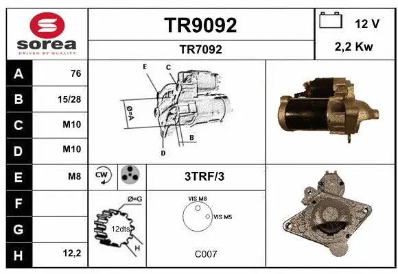 Starter (TR9092)