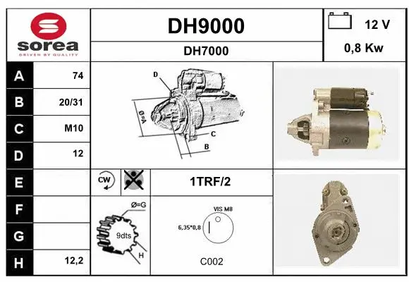 Starter (DH9000)