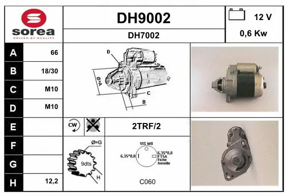 Starter (DH9002)