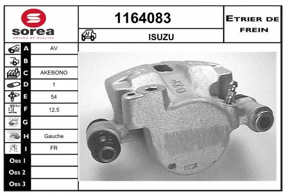 Brake Caliper (1164083)