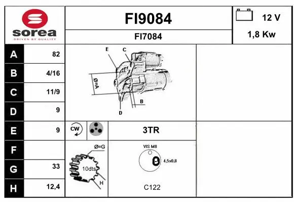 Starter (FI9084)
