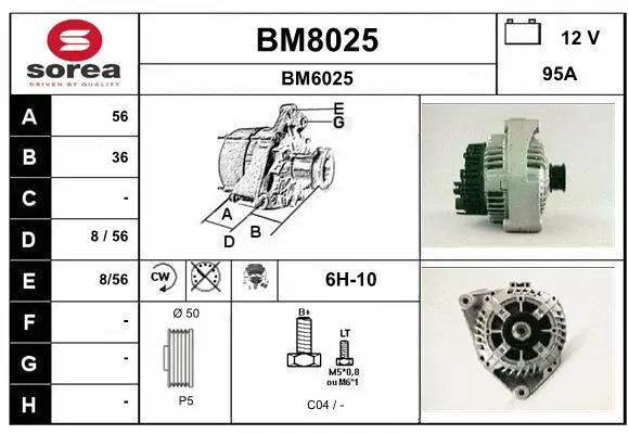 Alternator (BM8025)