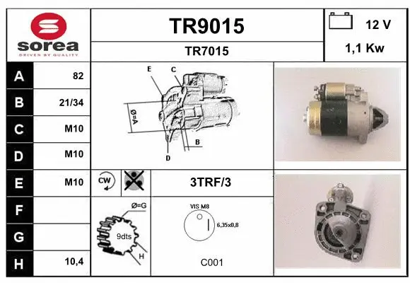 Starter (TR9015)