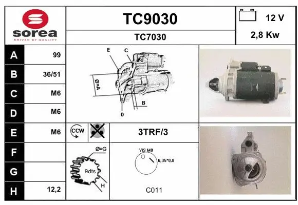 Starter (TC9030)