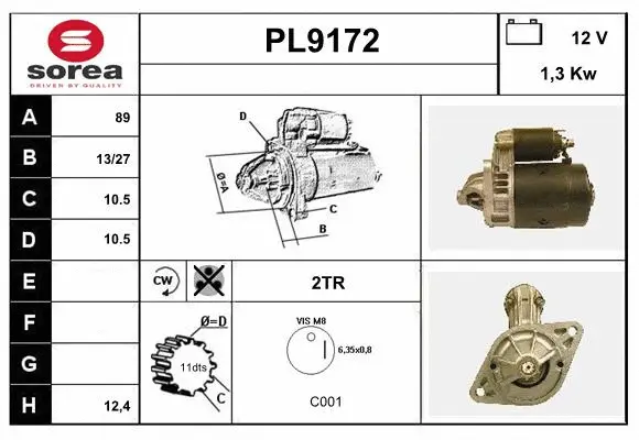 Starter (PL9172)