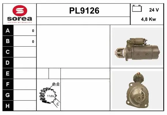 Starter (PL9126)