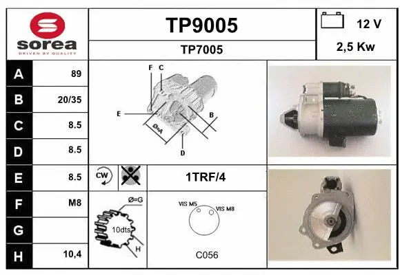 Starter (TP9005)