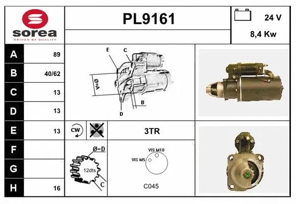 Starter (PL9161)
