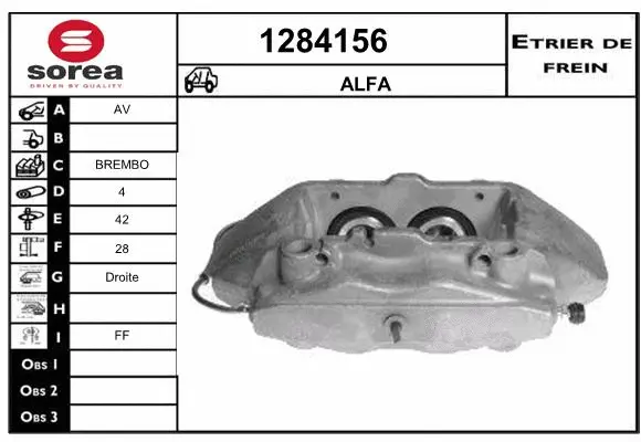 Brake Caliper (1284156)