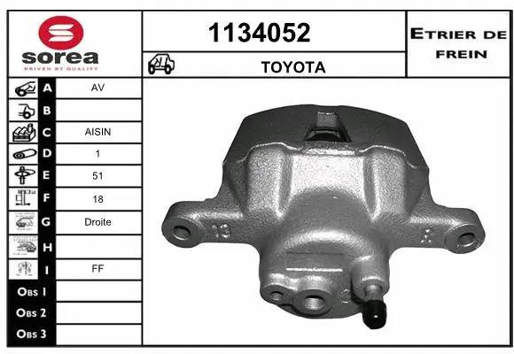 Brake Caliper (1134052)