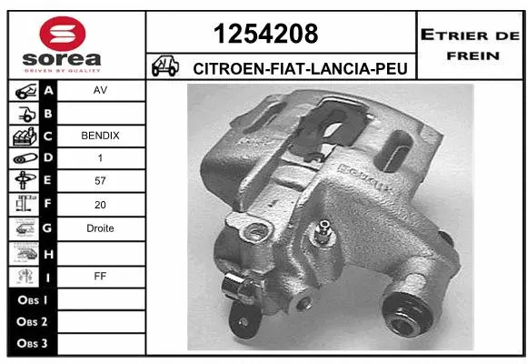 Brake Caliper (1254208)
