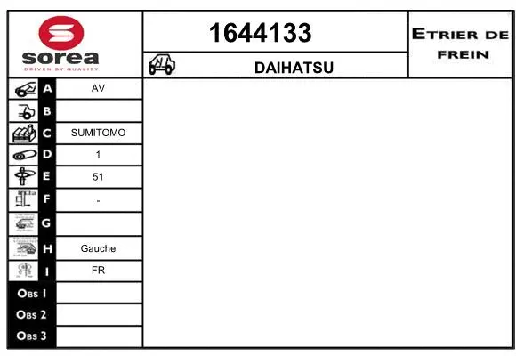 Brake Caliper (1644133)