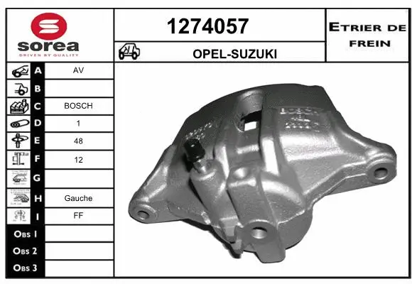 Brake Caliper (1274057)