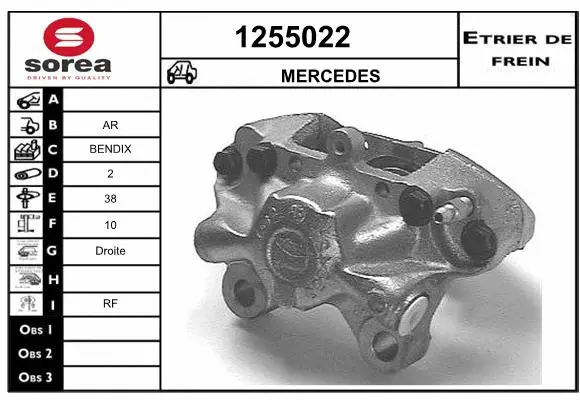 Brake Caliper (1255022)