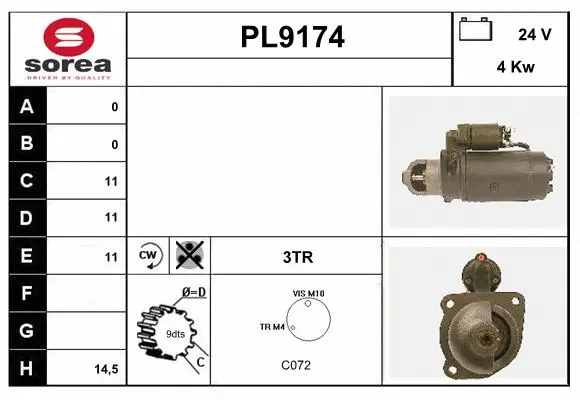 Starter (PL9174)