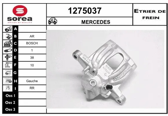 Brake Caliper (1275037)