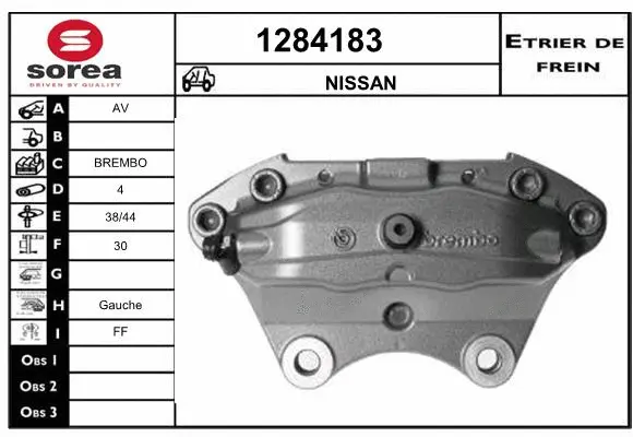 Brake Caliper (1284183)