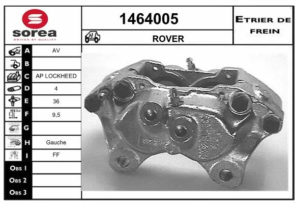 Brake Caliper (1464005)