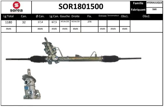 Steering Gear (SOR1801500)