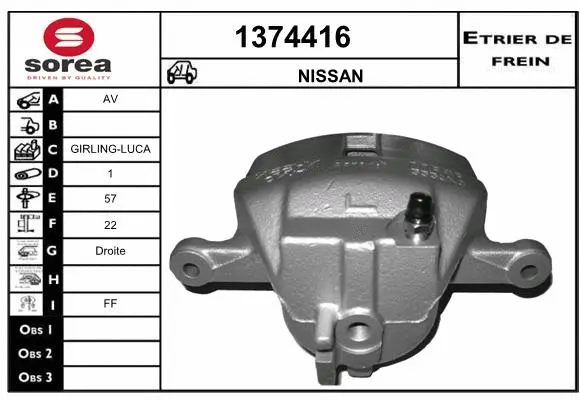Brake Caliper (1374416)