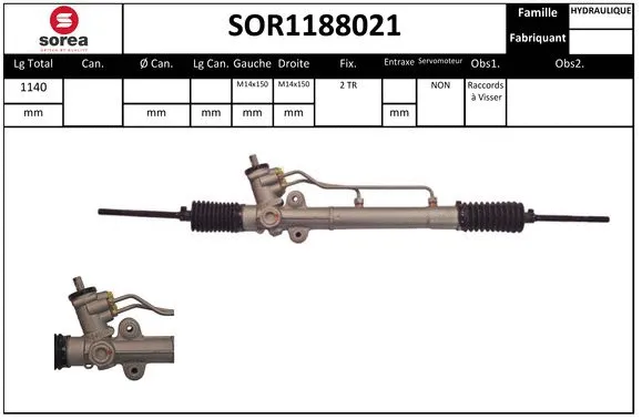 Steering Gear (SOR1188021)