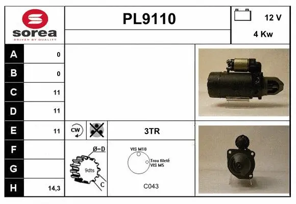 Starter (PL9110)