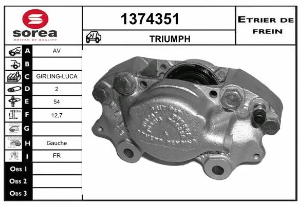 Brake Caliper (1374351)