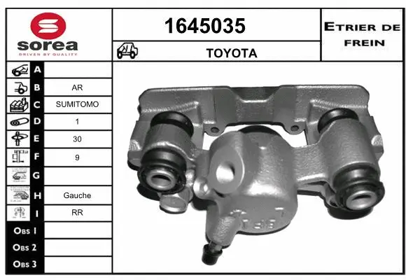 Brake Caliper (1645035)
