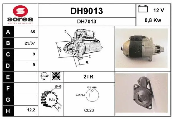 Starter (DH9013)