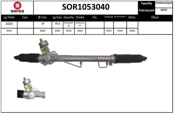 Steering Gear (SOR1053040)