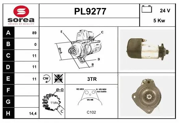 Starter (PL9277)
