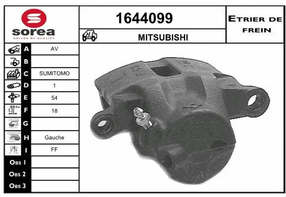 Brake Caliper (1644099)