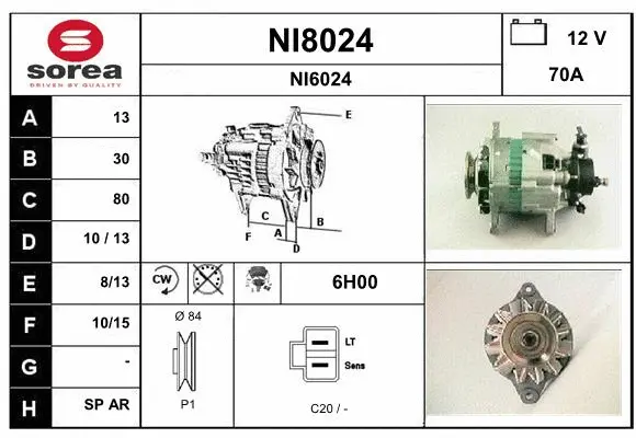 Alternator (NI8024)