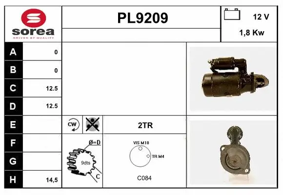 Starter (PL9209)