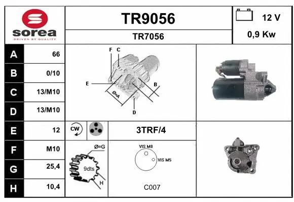 Starter (TR9056)