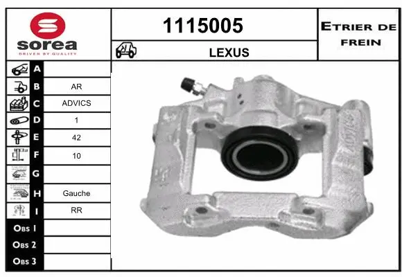 Brake Caliper (1115005)
