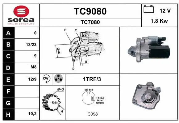 Starter (TC9080)
