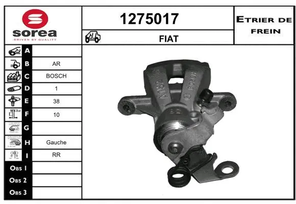 Brake Caliper (1275017)